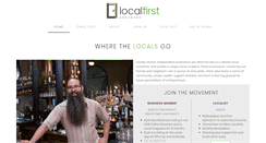 Desktop Screenshot of localfirstar.com